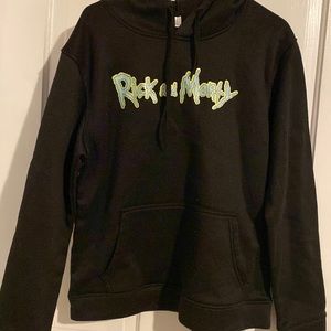 Medium Black Rick and Morty Hoodie